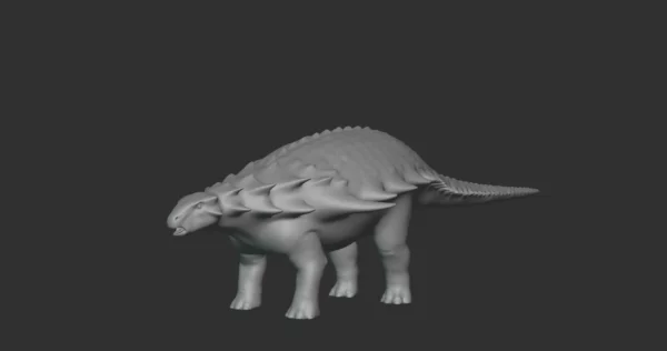 Nodosaurus Basemesh 3D Model Free Download 3D Model Creature Guard 3