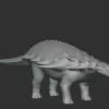 Nodosaurus Basemesh 3D Model Free Download 3D Model Creature Guard 13