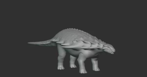 Nodosaurus Basemesh 3D Model Free Download 3D Model Creature Guard 4