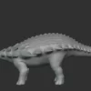 Nodosaurus Basemesh 3D Model Free Download 3D Model Creature Guard 14