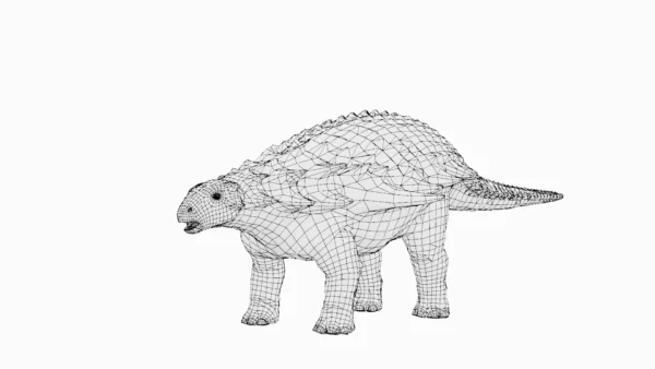 Nodosaurus Basemesh 3D Model Free Download 3D Model Creature Guard 9