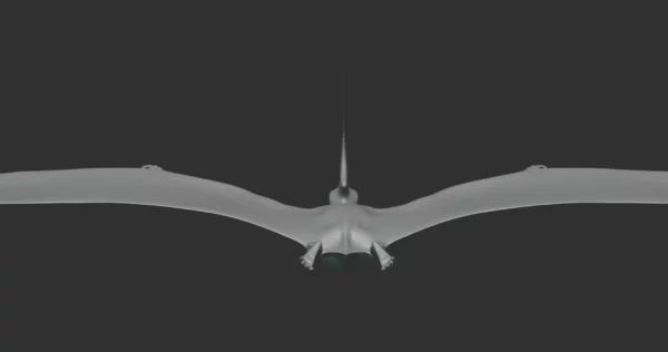 Nyctosaurus Basemesh 3D Model Free Download 3D Model Creature Guard 6
