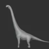 Omeisaurus Basemesh 3D Model Free Download 3D Model Creature Guard 13