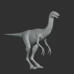 Ophiacomimus Basemesh 3D Model_(1)