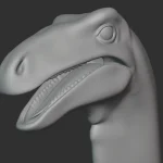 Ophiacomimus Basemesh 3D Model_(1)
