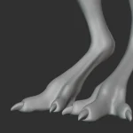 Ophiacomimus Basemesh 3D Model_(1)