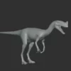 Ornitholestes Basemesh 3D Model Free Download 3D Model Creature Guard 14