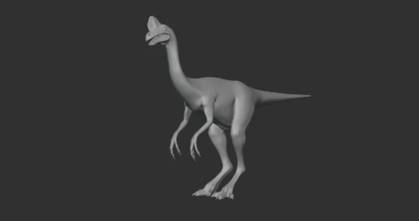 Oviraptor Basemesh 3D Model Free Download 3D Model Creature Guard 3