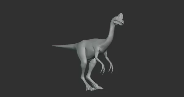 Oviraptor Basemesh 3D Model Free Download 3D Model Creature Guard 4