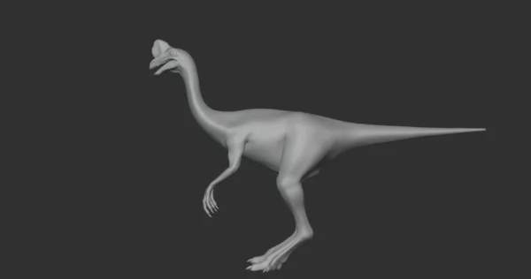 Oviraptor Basemesh 3D Model Free Download 3D Model Creature Guard 5