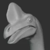 Oviraptor Basemesh 3D Model Free Download 3D Model Creature Guard 15