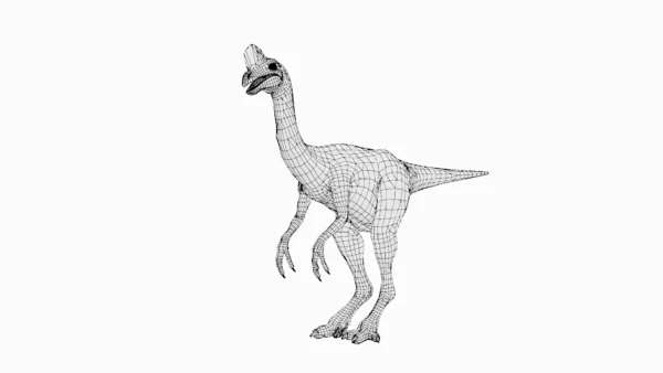 Oviraptor Basemesh 3D Model Free Download 3D Model Creature Guard 9