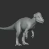 Pachycephalosaurus Basemesh 3D Model Free Download 3D Model Creature Guard 13