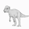 Pachycephalosaurus Basemesh 3D Model Free Download 3D Model Creature Guard 18