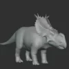 Pachyrhinosaurus Basemesh 3D Model Free Download 3D Model Creature Guard 13