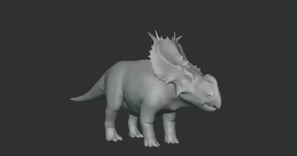 Pachyrhinosaurus Basemesh 3D Model Free Download 3D Model Creature Guard 4
