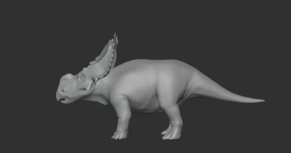 Pachyrhinosaurus Basemesh 3D Model Free Download 3D Model Creature Guard 5