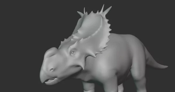 Pachyrhinosaurus Basemesh 3D Model Free Download 3D Model Creature Guard 6