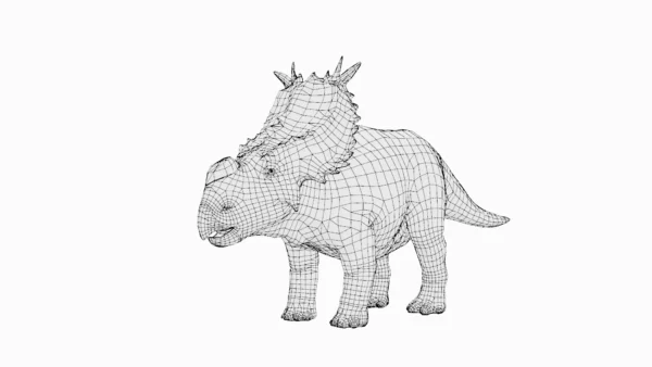 Pachyrhinosaurus Basemesh 3D Model Free Download 3D Model Creature Guard 9