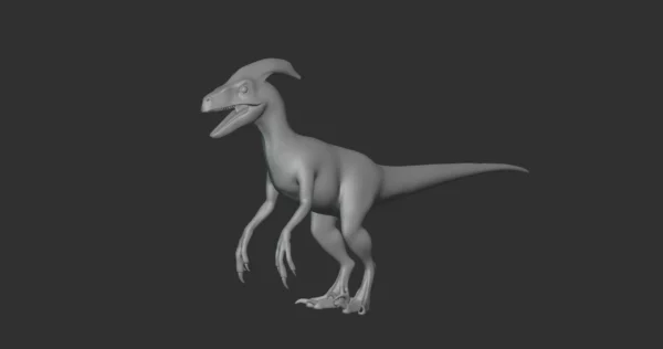Paradeinonychus Basemesh 3D Model Free Download 3D Model Creature Guard 3