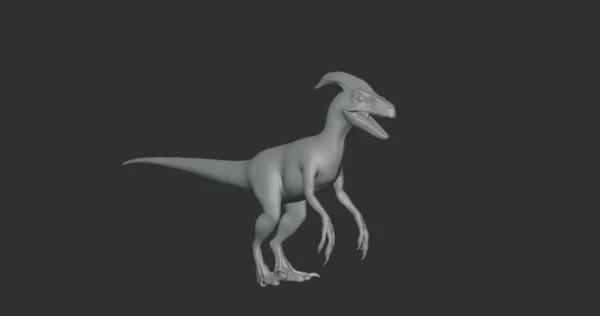 Paradeinonychus Basemesh 3D Model Free Download 3D Model Creature Guard 4
