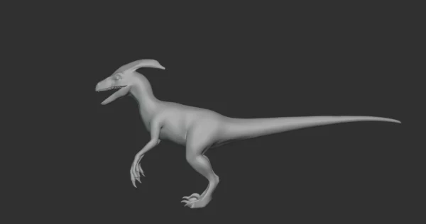 Paradeinonychus Basemesh 3D Model Free Download 3D Model Creature Guard 5