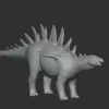 Paranthodon Basemesh 3D Model Free Download 3D Model Creature Guard 13