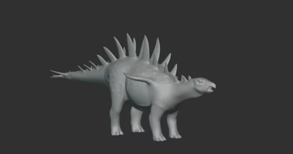 Paranthodon Basemesh 3D Model Free Download 3D Model Creature Guard 4