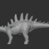 Paranthodon Basemesh 3D Model Free Download 3D Model Creature Guard 14