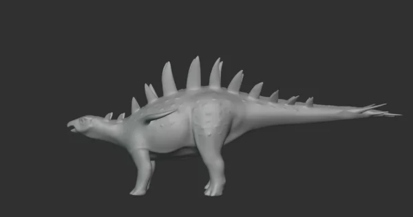 Paranthodon Basemesh 3D Model Free Download 3D Model Creature Guard 5