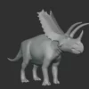 Pentaceratops Basemesh 3D Model Free Download 3D Model Creature Guard 13