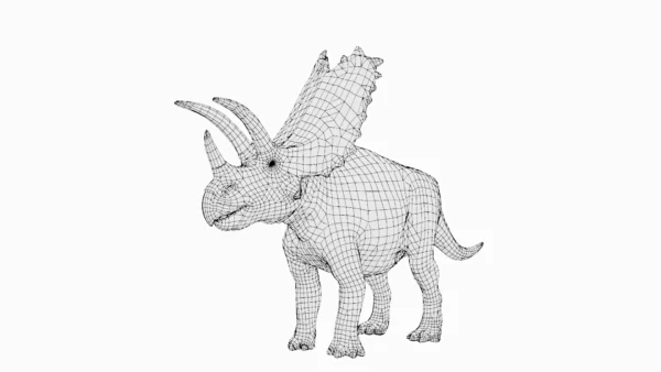 Pentaceratops Basemesh 3D Model Free Download 3D Model Creature Guard 9