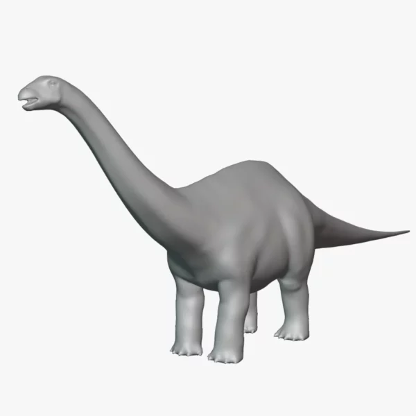 Phuwiangosaurus Basemesh 3D Model Free Download 3D Model Creature Guard