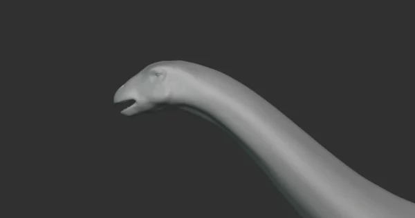 Phuwiangosaurus Basemesh 3D Model Free Download 3D Model Creature Guard 6