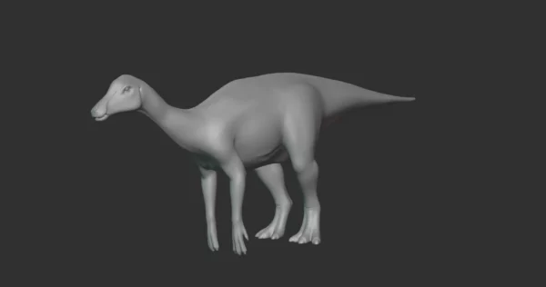 Plateosaurus Basemesh 3D Model Free Download 3D Model Creature Guard 3