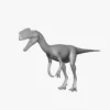 Proceratosaurus Basemesh 3D Model Free Download 3D Model Creature Guard 10