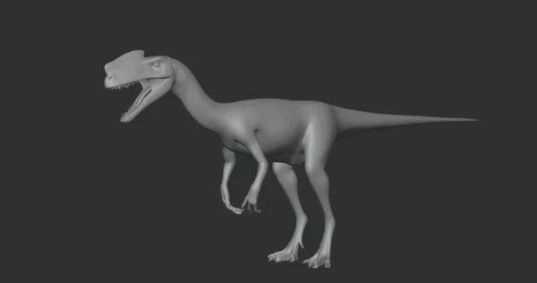 Proceratosaurus Basemesh 3D Model Free Download 3D Model Creature Guard 3