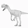 Proceratosaurus Basemesh 3D Model Free Download 3D Model Creature Guard 18