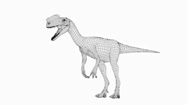 Proceratosaurus Basemesh 3D Model Free Download 3D Model Creature Guard 9