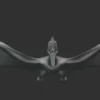 Pteranodon Basemesh 3D Model Free Download 3D Model Creature Guard 15