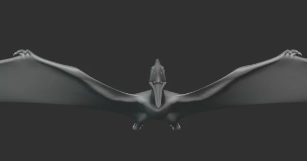 Pteranodon Basemesh 3D Model Free Download 3D Model Creature Guard 5