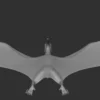 Pteranodon Basemesh 3D Model Free Download 3D Model Creature Guard 17