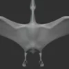 Pteranodon Basemesh 3D Model Free Download 3D Model Creature Guard 18