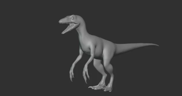 Pyroraptor Basemesh 3D Model Free Download 3D Model Creature Guard 3