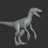 Pyroraptor Basemesh 3D Model Free Download 3D Model Creature Guard 13