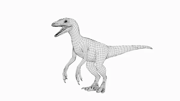 Pyroraptor Basemesh 3D Model Free Download 3D Model Creature Guard 9