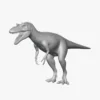 Qianzhousaurus Basemesh 3D Model Free Download 3D Model Creature Guard 4