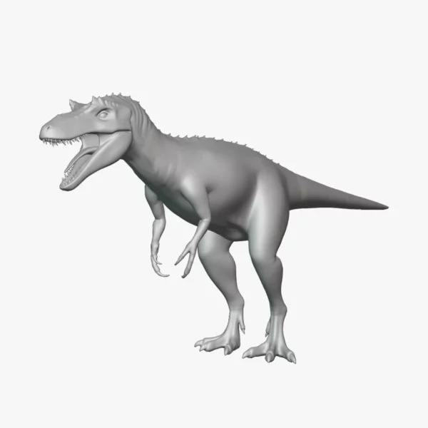 Qianzhousaurus Basemesh 3D Model Free Download 3D Model Creature Guard