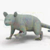 Raccoon 3D Model Rigged Basemesh 3D Model Creature Guard 20
