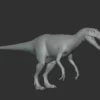 Raptorex Basemesh 3D Model Free Download 3D Model Creature Guard 13